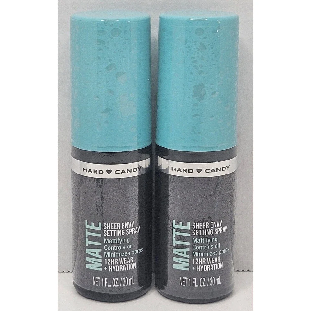 Hard Candy Sheer Envy Matte 12H Mattifying Makeup Setting Spray Travel Size Lot